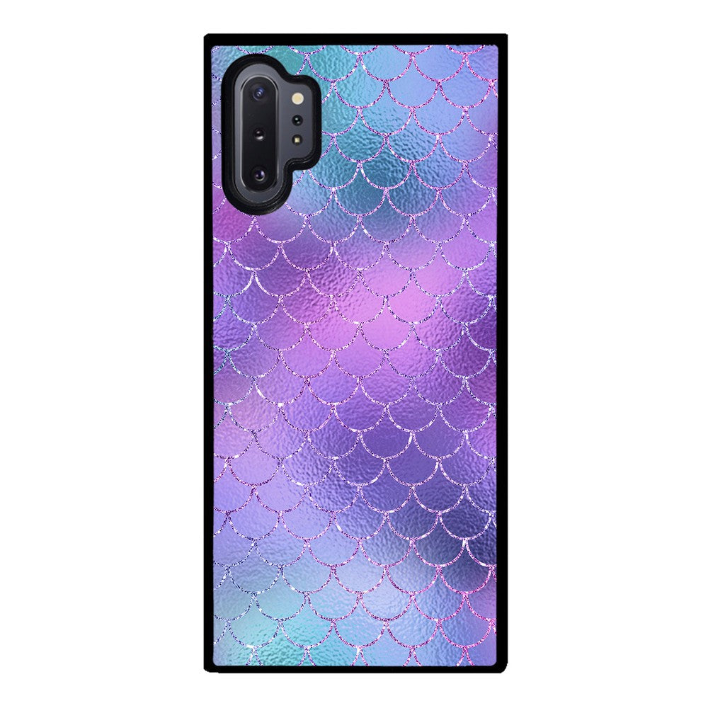 Purple Glitter Pastel Mermaid Scales | Samsung Phone Case