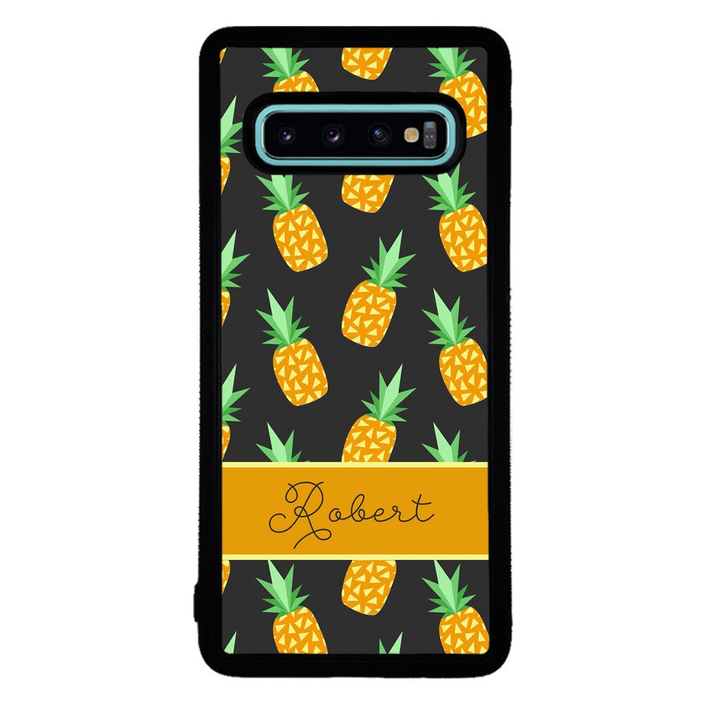 Pineapple Pattern Personalized | Samsung Phone Case