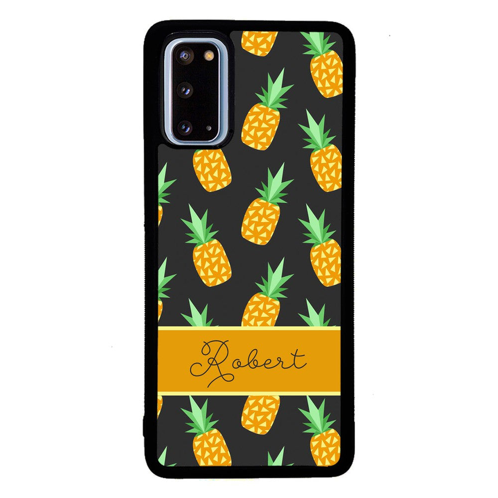 Pineapple Pattern Personalized | Samsung Phone Case