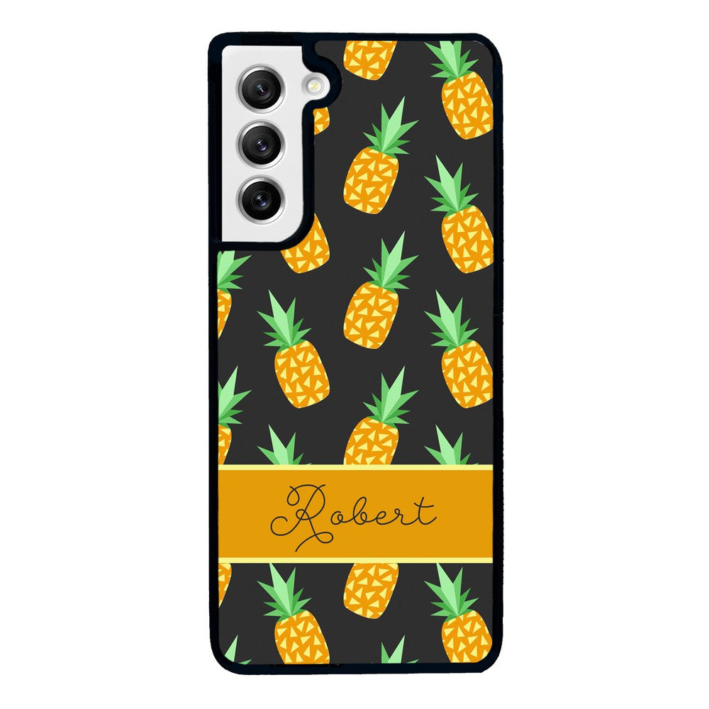 Pineapple Pattern Personalized | Samsung Phone Case