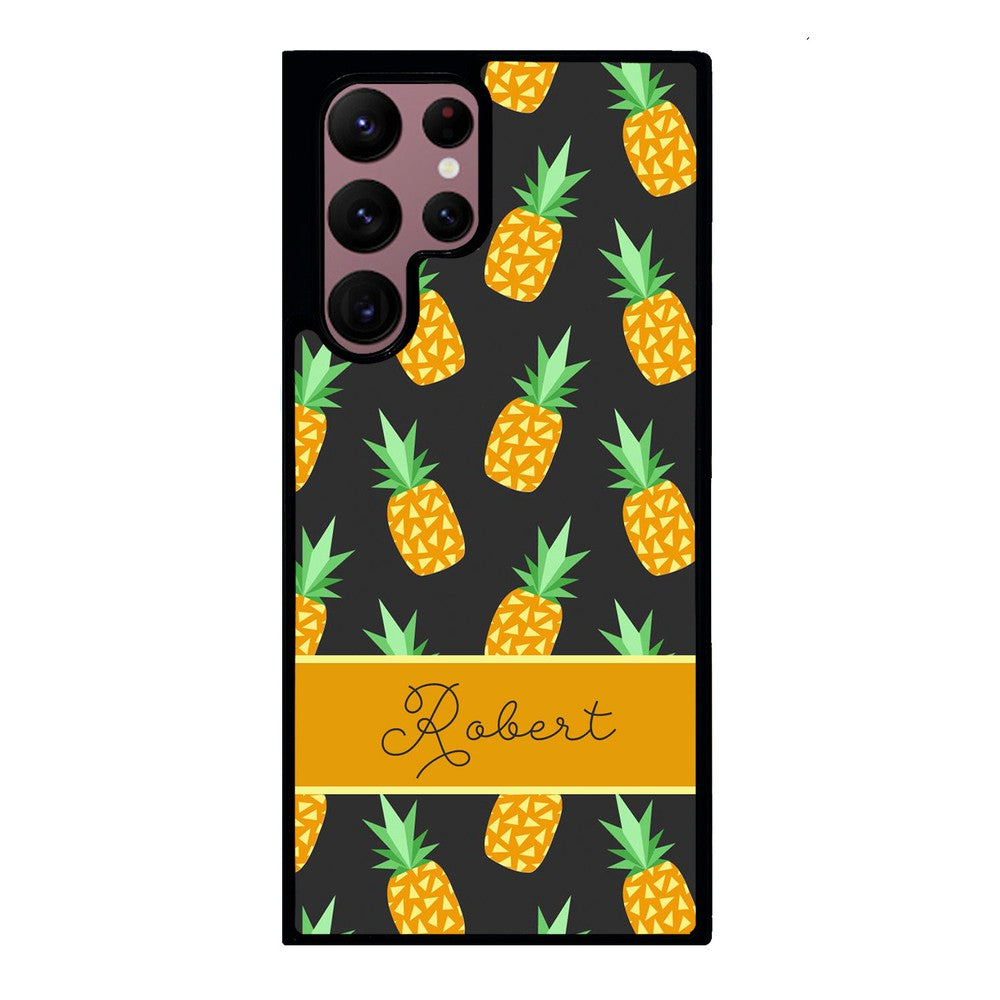 Pineapple Pattern Personalized | Samsung Phone Case