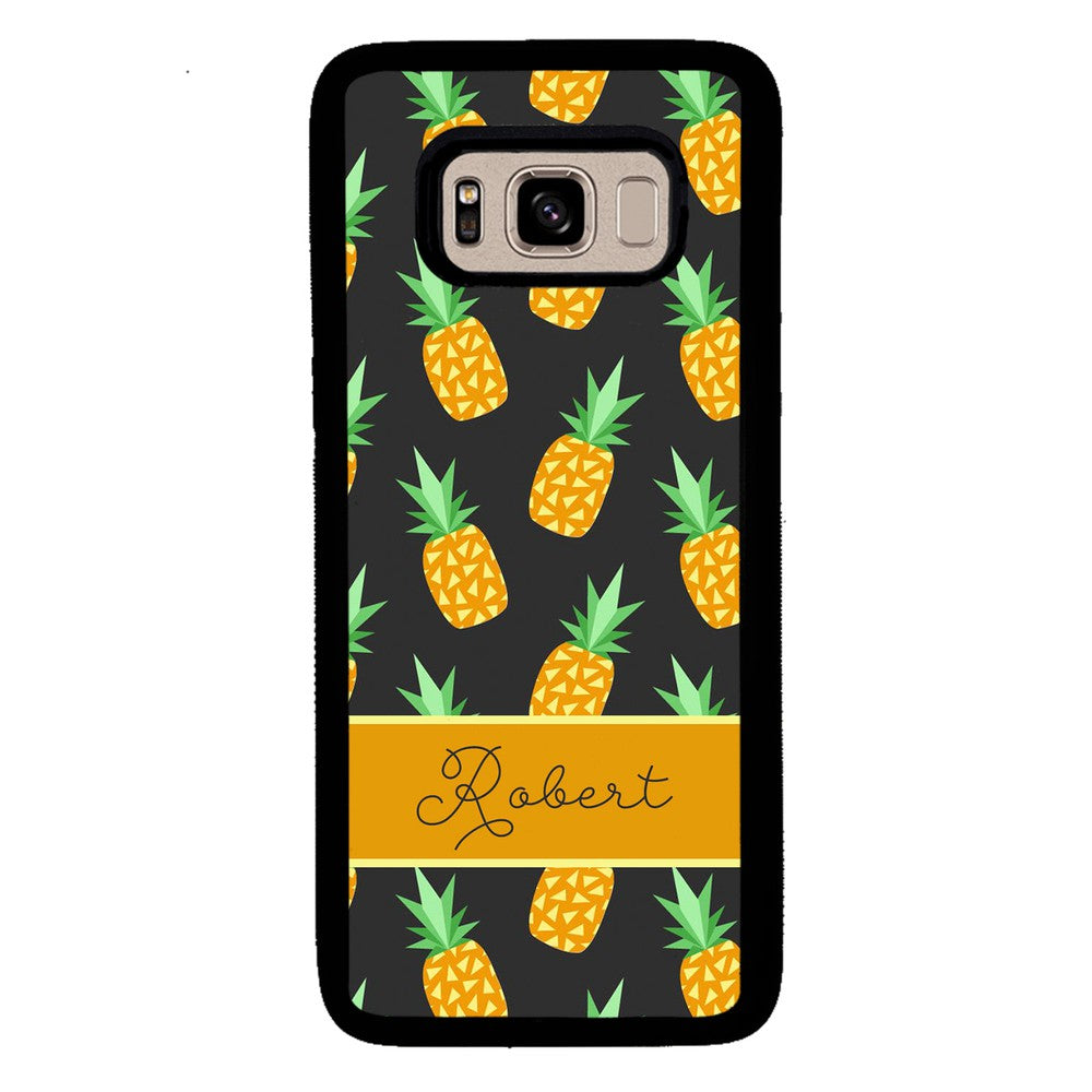 Pineapple Pattern Personalized | Samsung Phone Case