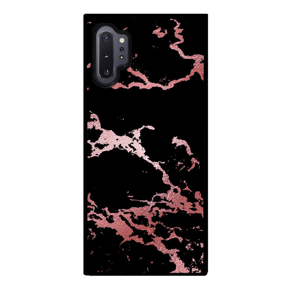 Black and Pink Marble | Samsung Phone Case