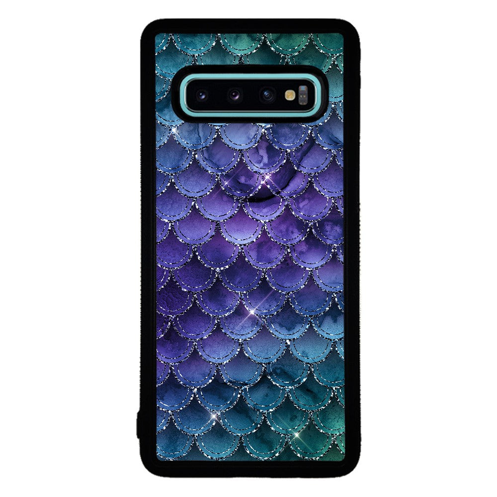 Purple Shine Mermaid Scales | Samsung Phone Case