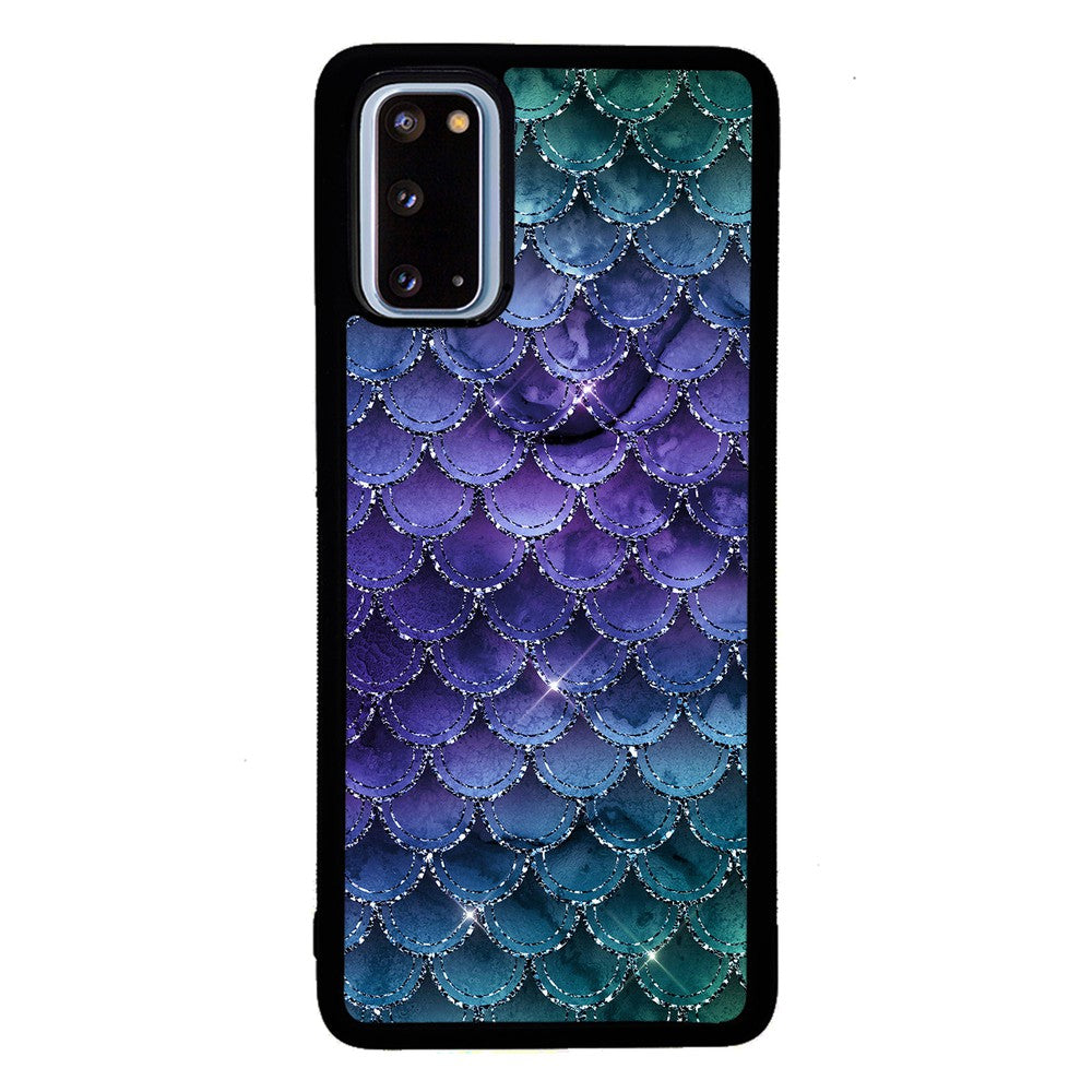 Purple Shine Mermaid Scales | Samsung Phone Case