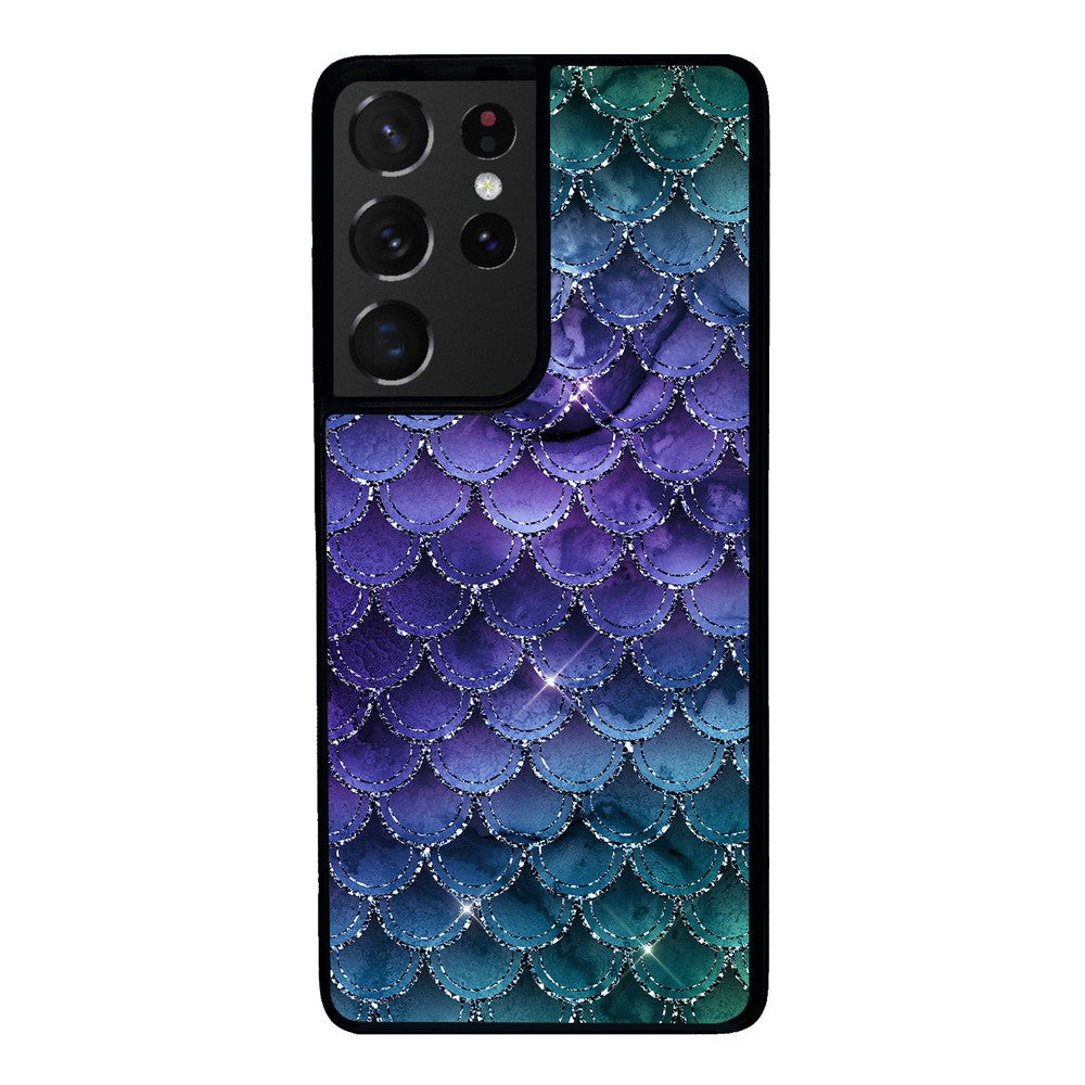 Purple Shine Mermaid Scales | Samsung Phone Case