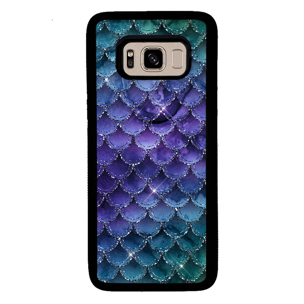 Purple Shine Mermaid Scales | Samsung Phone Case