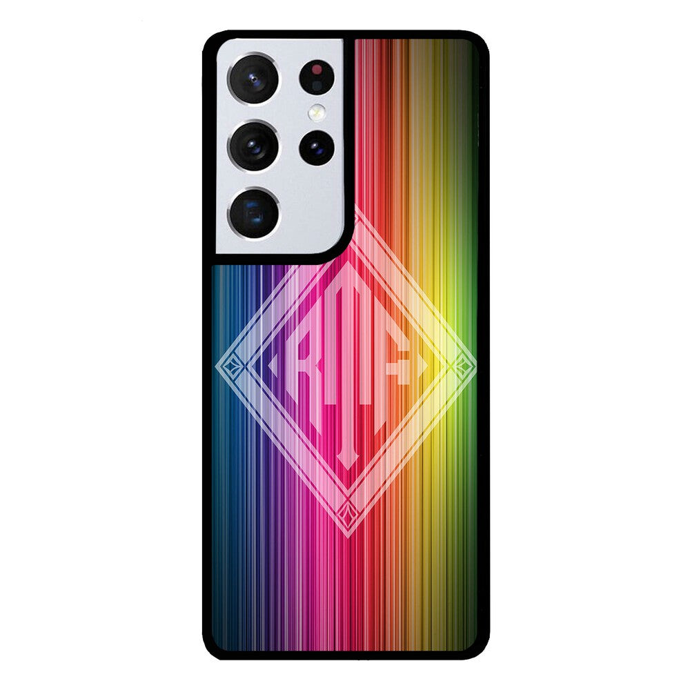 Rainbow Diamond Monogram | Samsung Phone Case