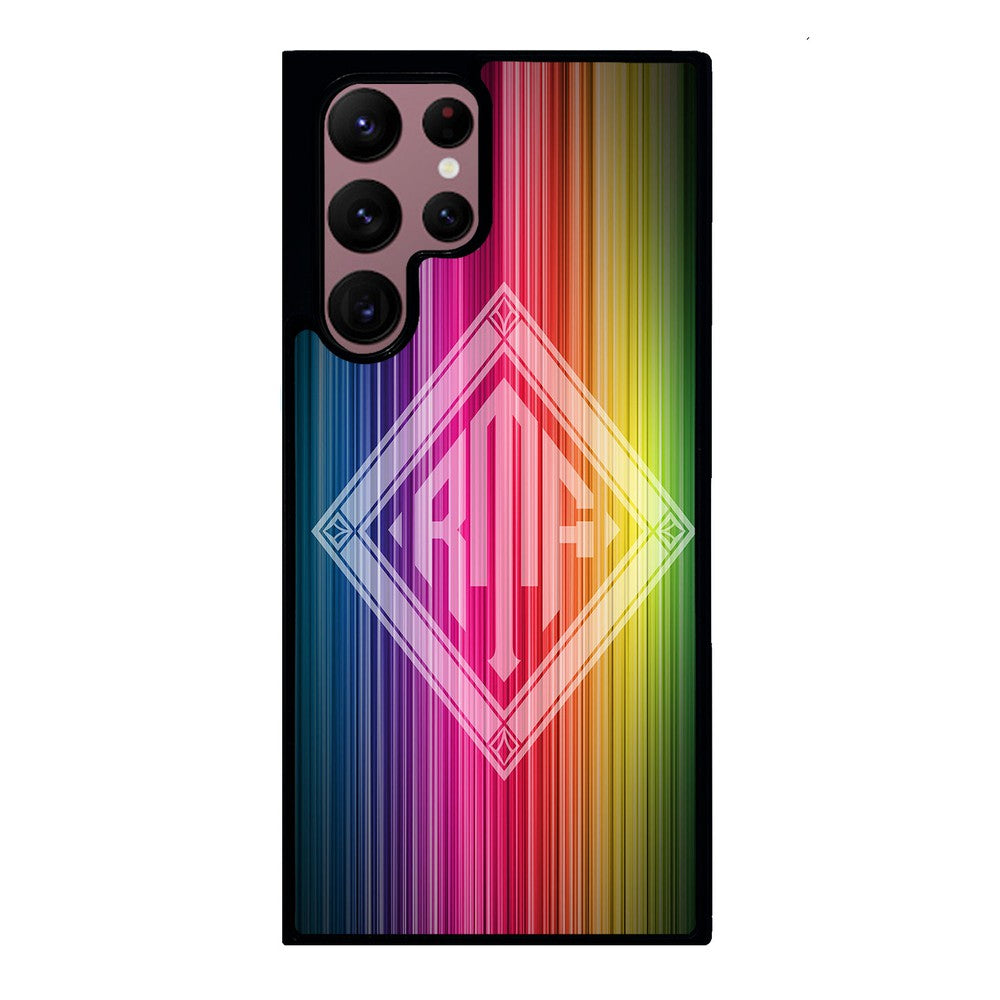 Rainbow Diamond Monogram | Samsung Phone Case