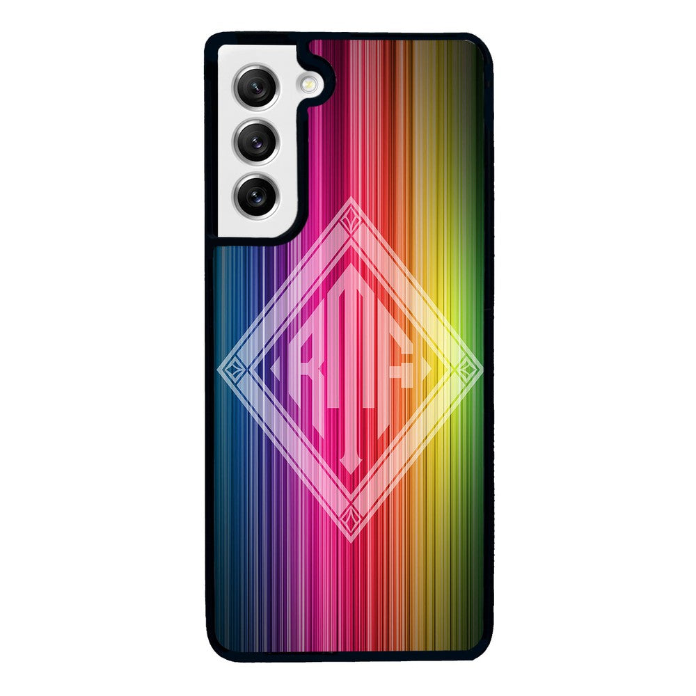 Rainbow Diamond Monogram | Samsung Phone Case