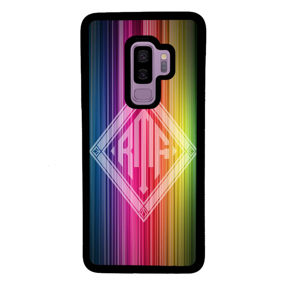 Rainbow Diamond Monogram | Samsung Phone Case