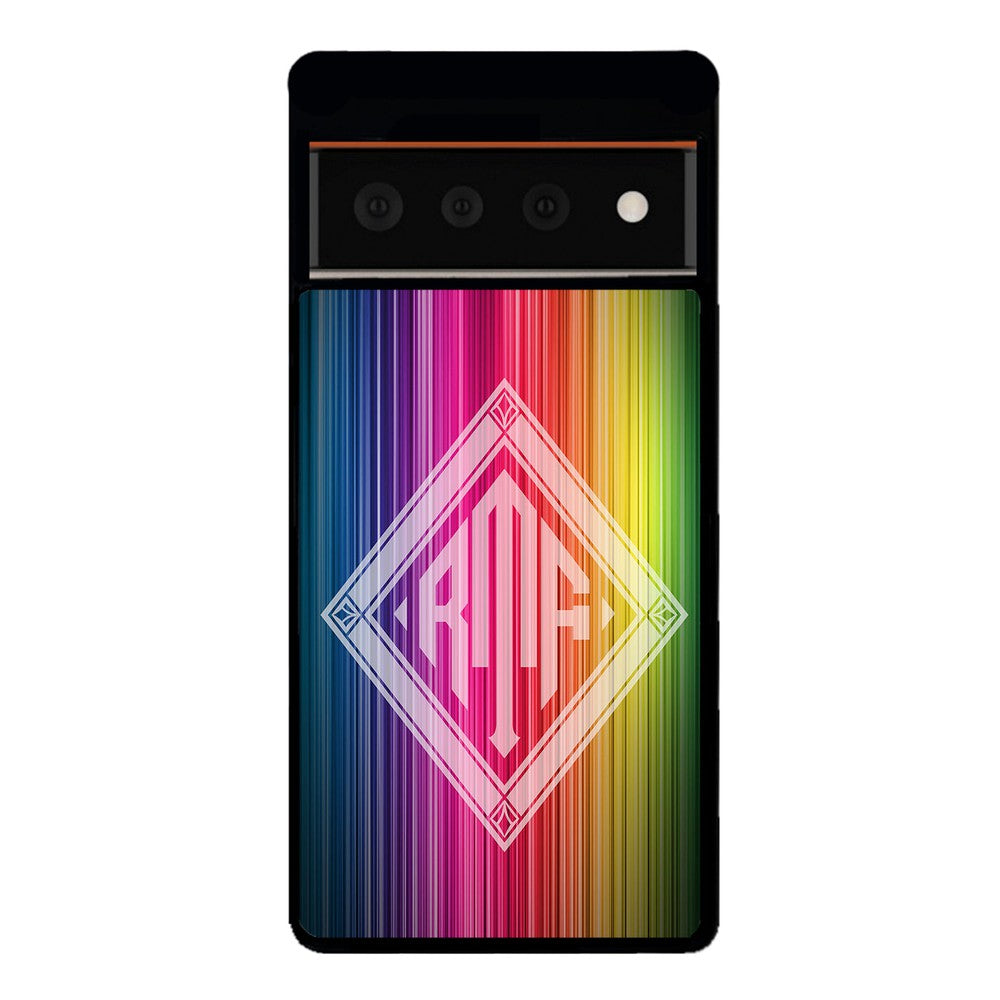 Rainbow Diamond Monogram | Google Phone Case