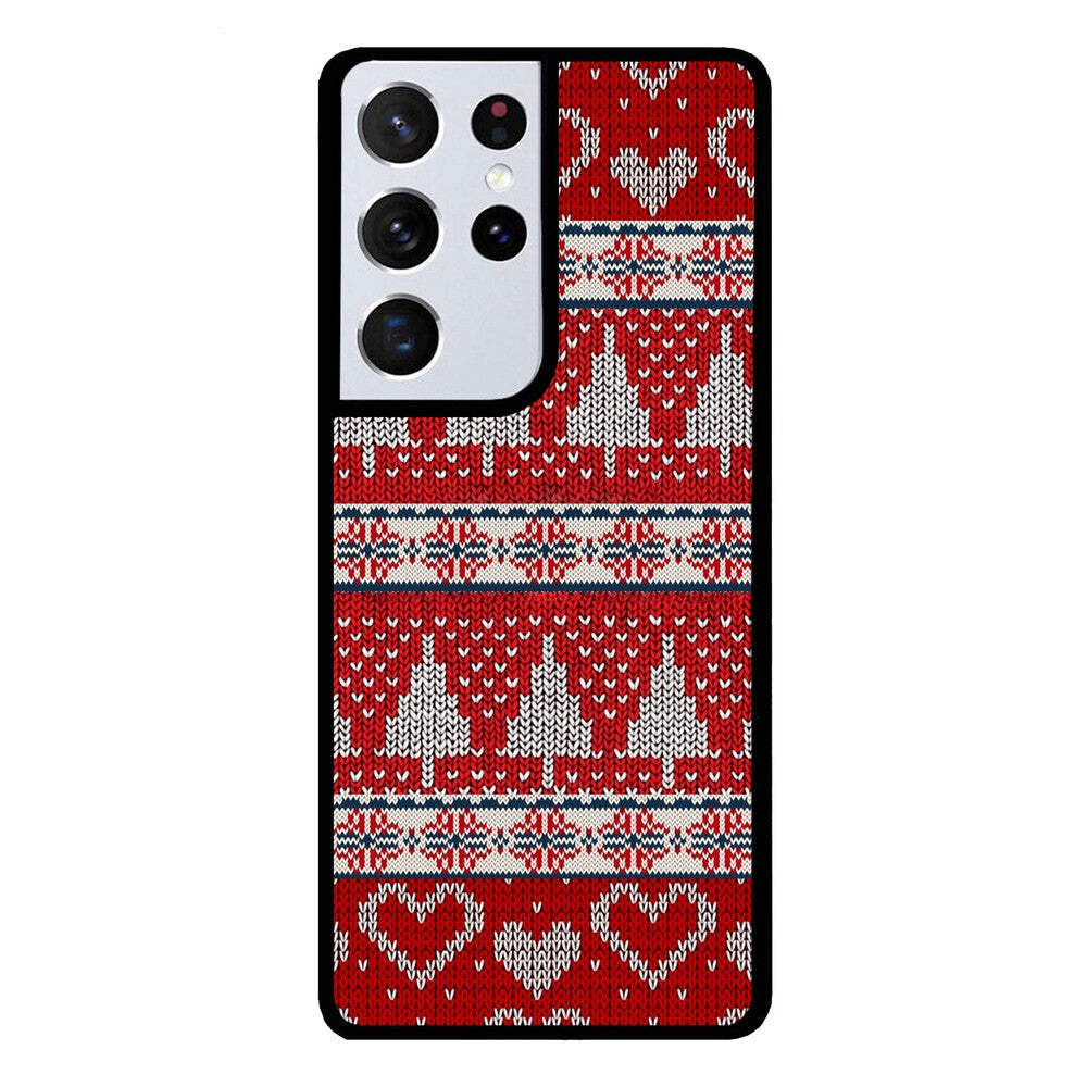 Christmas Ugly Sweater Red | Samsung Phone Case