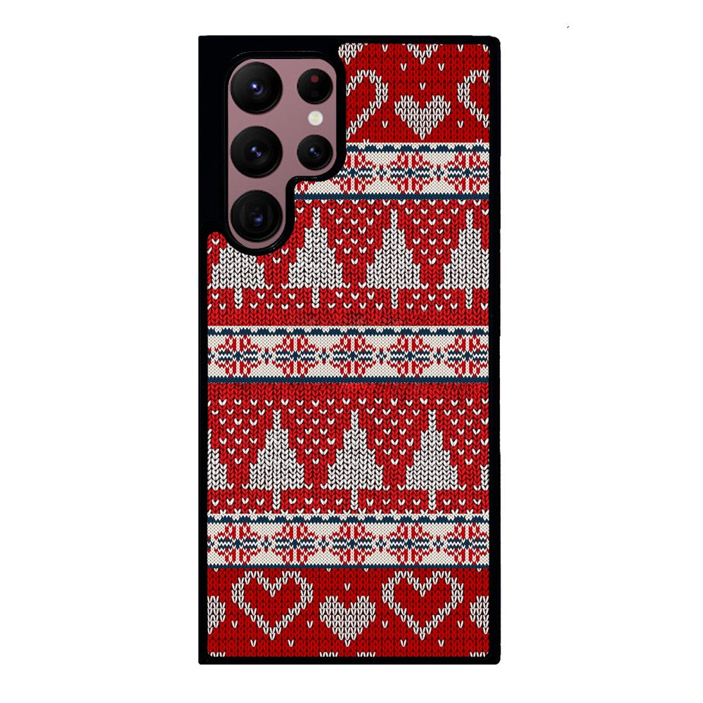 Christmas Ugly Sweater Red | Samsung Phone Case