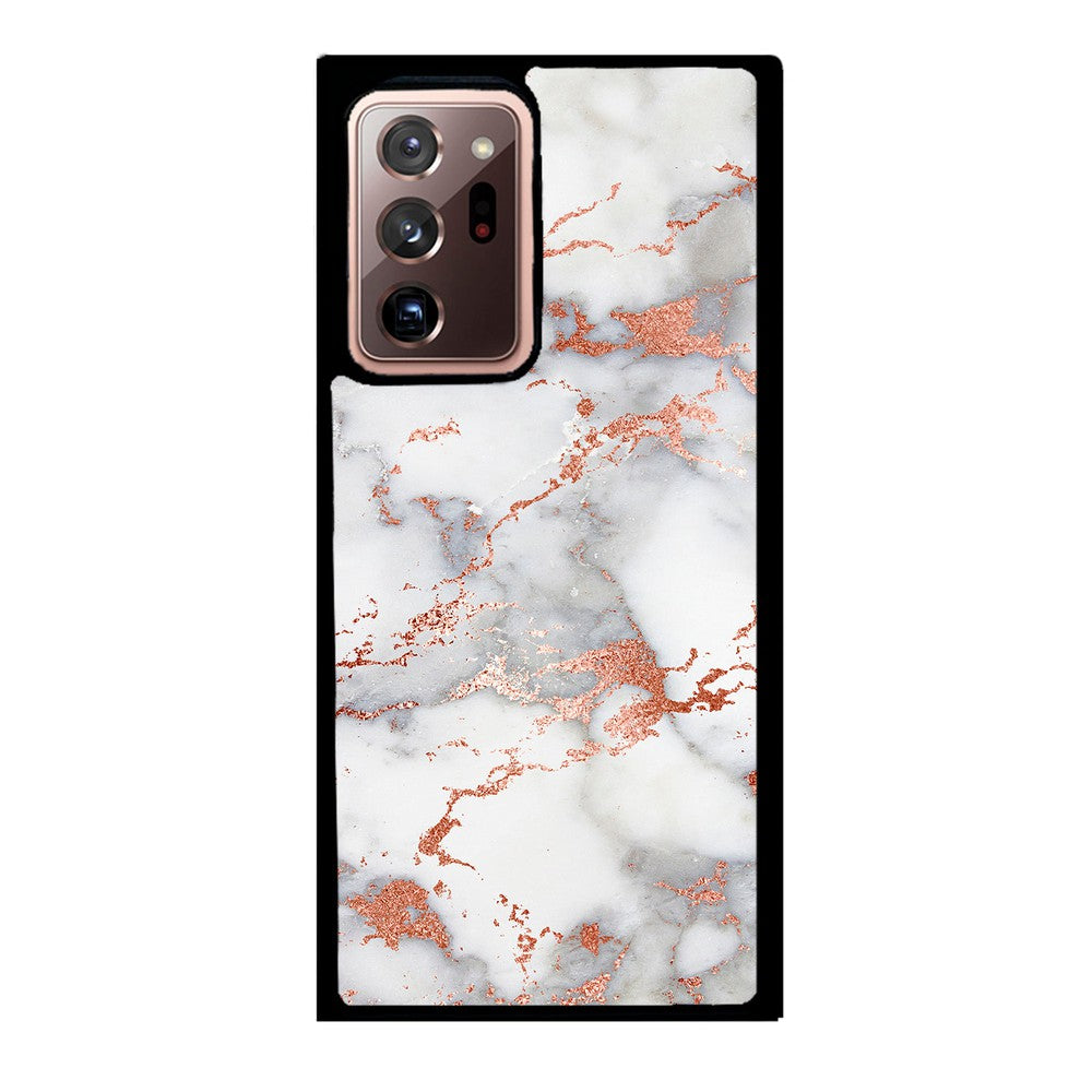Rose Gold White Marble | Samsung Phone Case