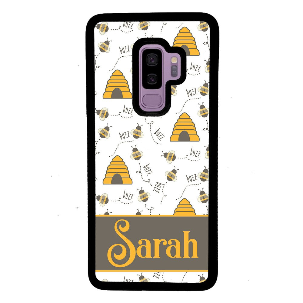 Honey Bee and Hive Personalized | Samsung Phone Case