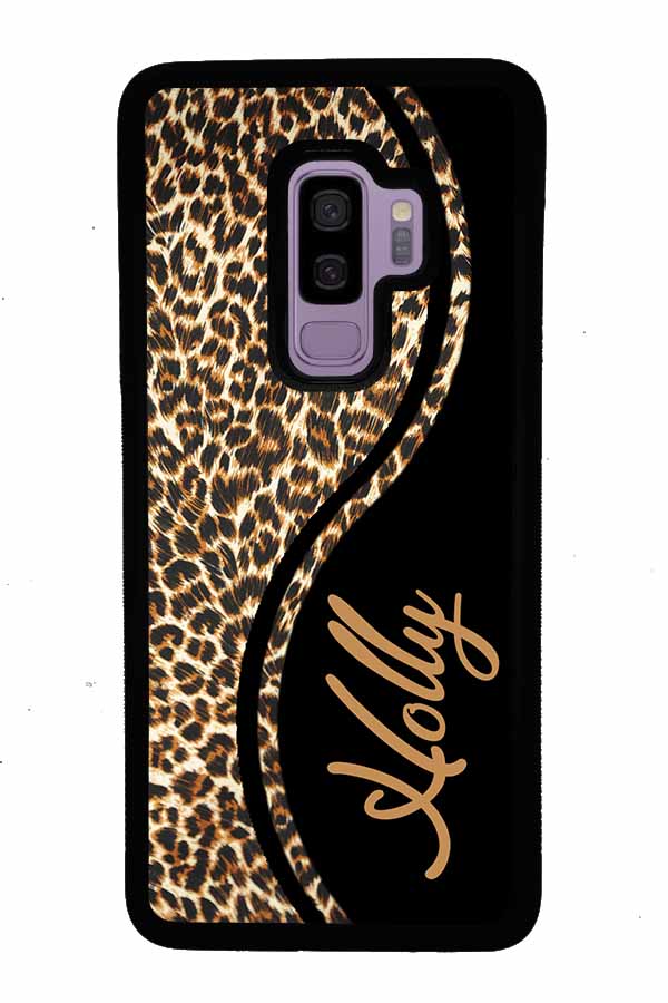 Leopard Curvy Personalized | Samsung Phone Case
