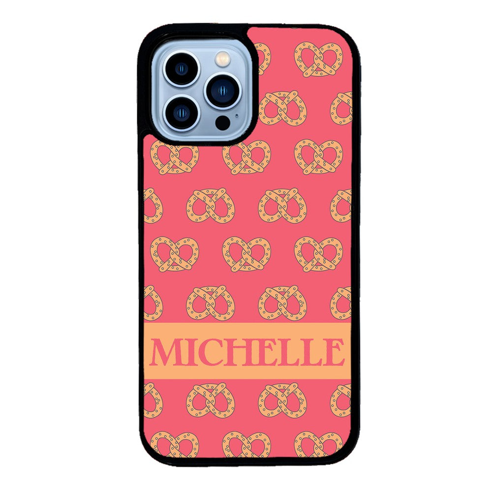 Super Soft Pretzel Personalized | Apple iPhone Case