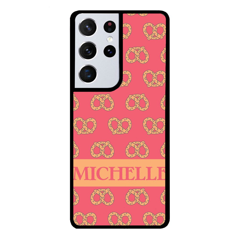Super Soft Pretzel Personalized | Samsung Phone Case