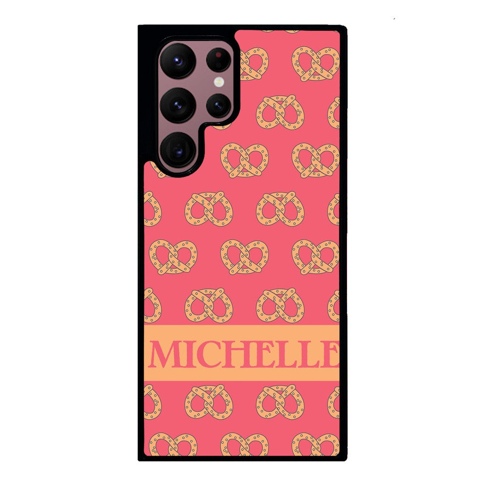 Super Soft Pretzel Personalized | Samsung Phone Case
