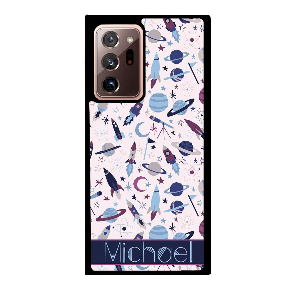 Space Rockets Planets Personalized | Samsung Phone Case