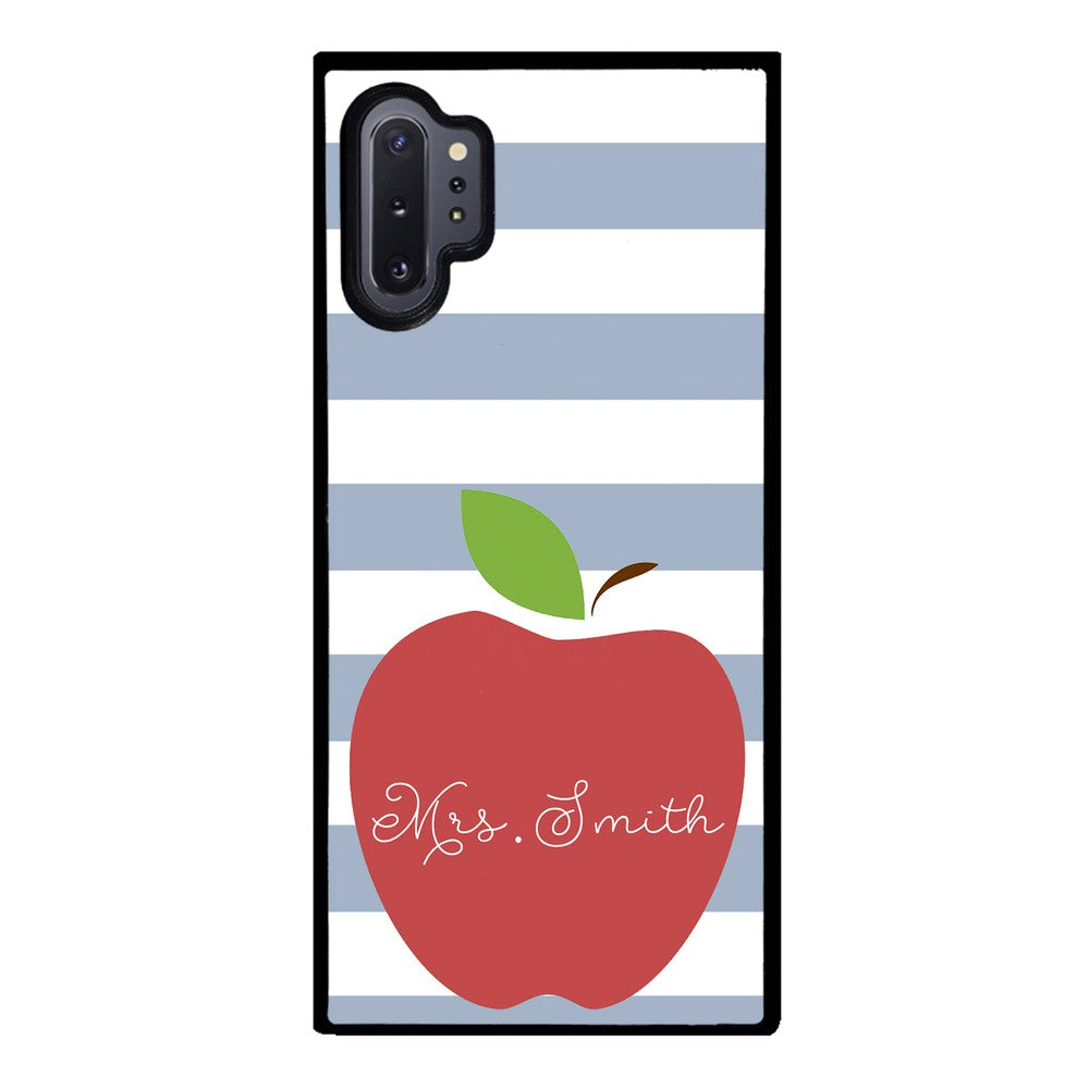 Teachers Appreciation Gift Apple Bars Personalized | Samsung Phone Case