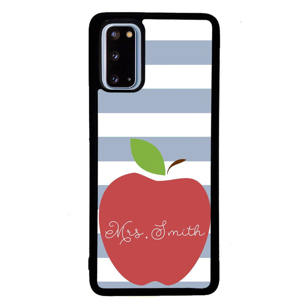 Teachers Appreciation Gift Apple Bars Personalized | Samsung Phone Case