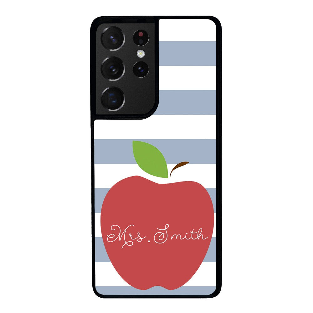 Teachers Appreciation Gift Apple Bars Personalized | Samsung Phone Case