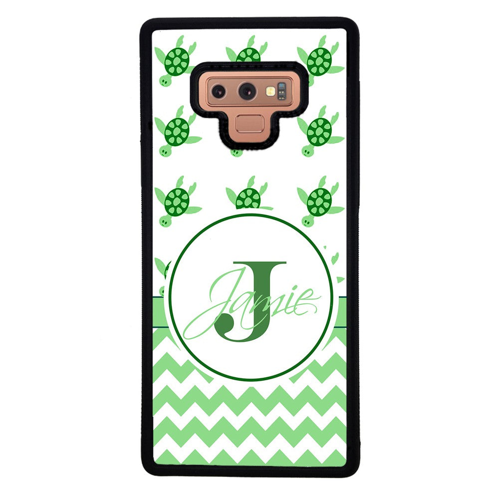 Turtle Chevron Personalized | Samsung Phone Case