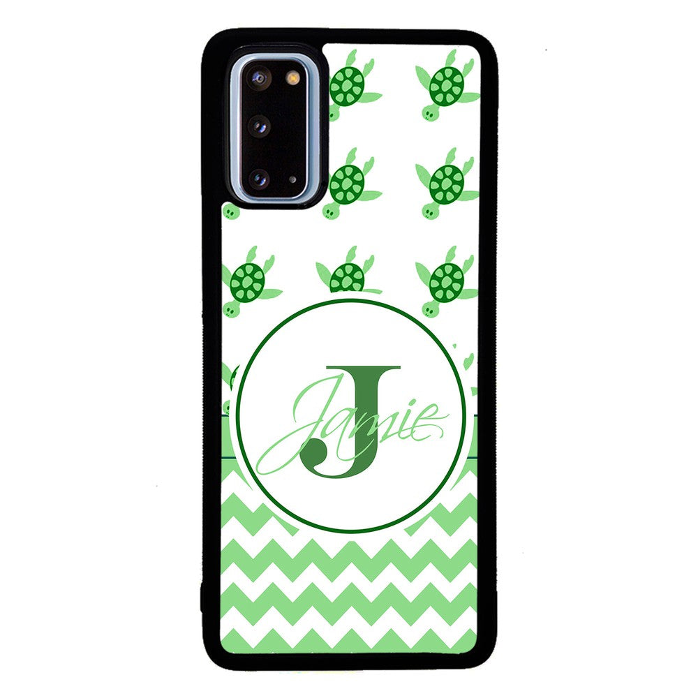 Turtle Chevron Personalized | Samsung Phone Case
