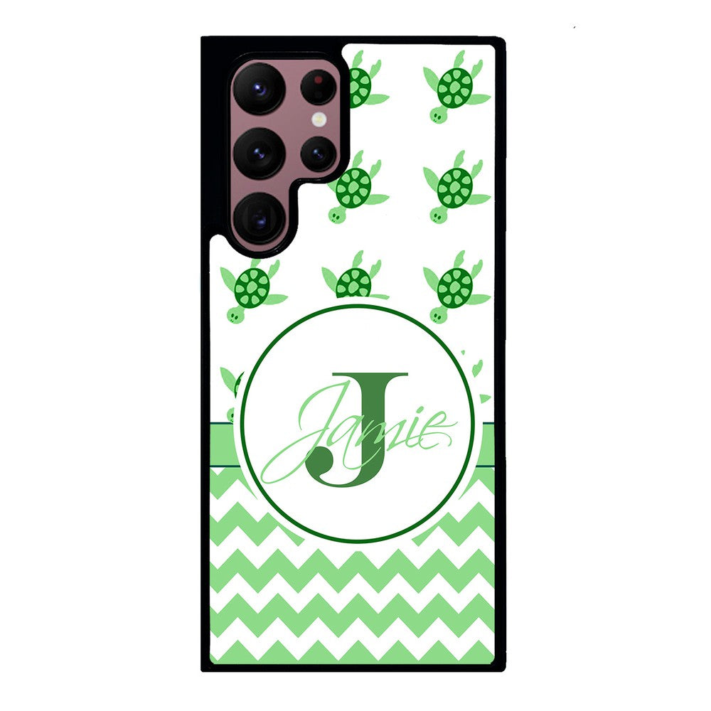 Turtle Chevron Personalized | Samsung Phone Case