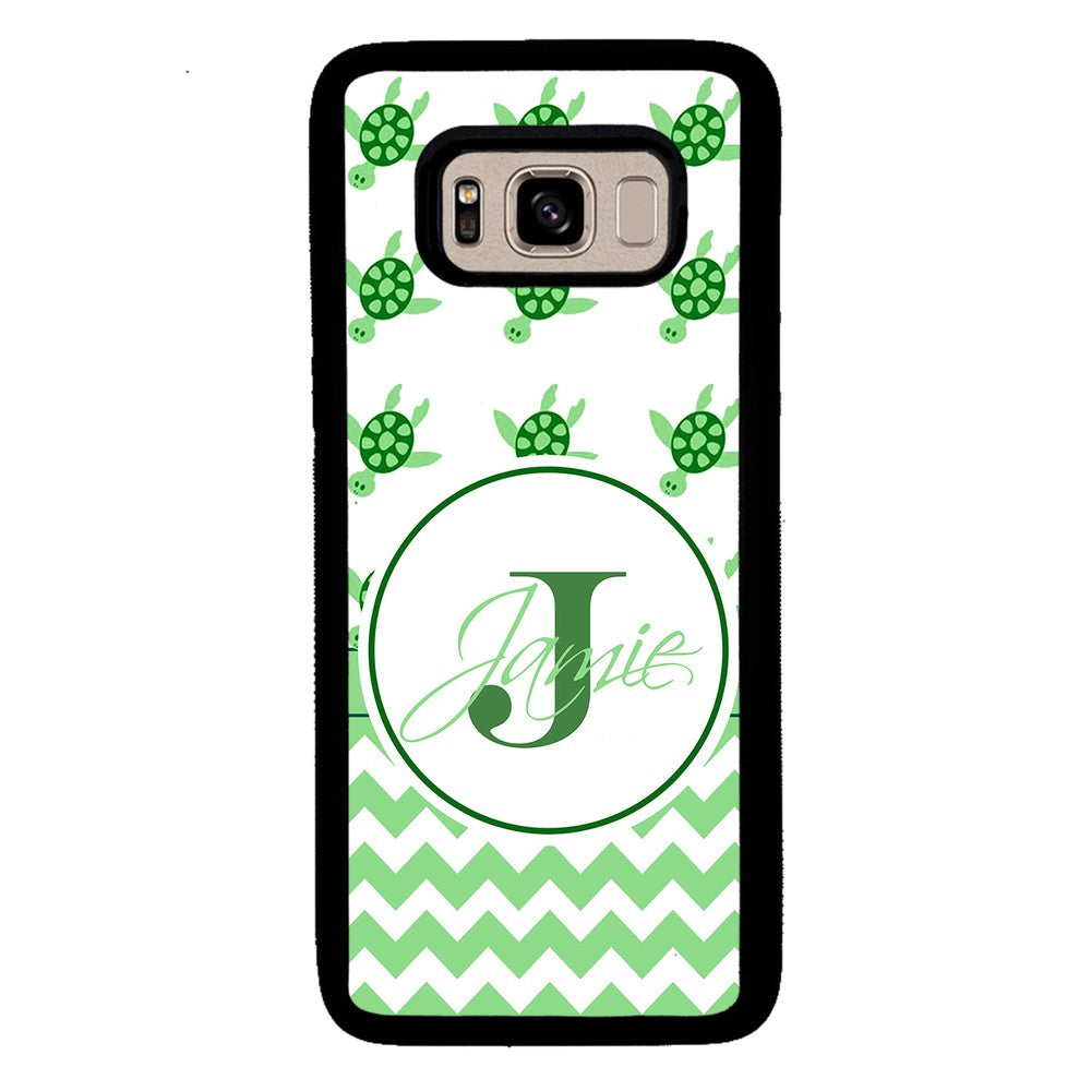 Turtle Chevron Personalized | Samsung Phone Case