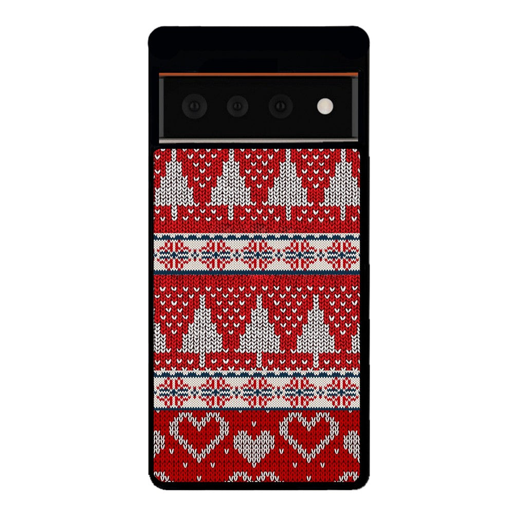 Christmas Ugly Sweater Red | Google Phone Case