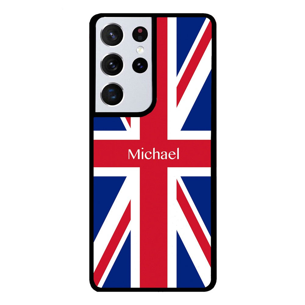 United Kingdom Flag Personalized | Samsung Phone Case