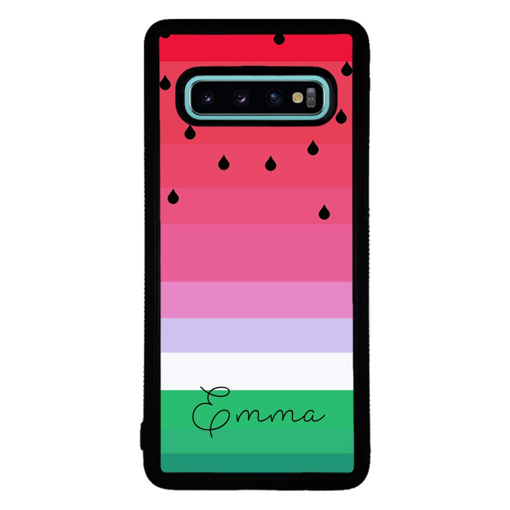 Watermelon Gradient Personalized | Samsung Phone Case