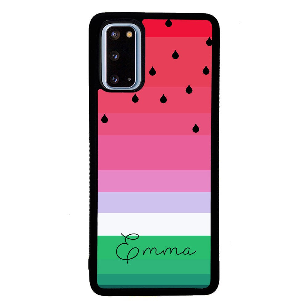 Watermelon Gradient Personalized | Samsung Phone Case