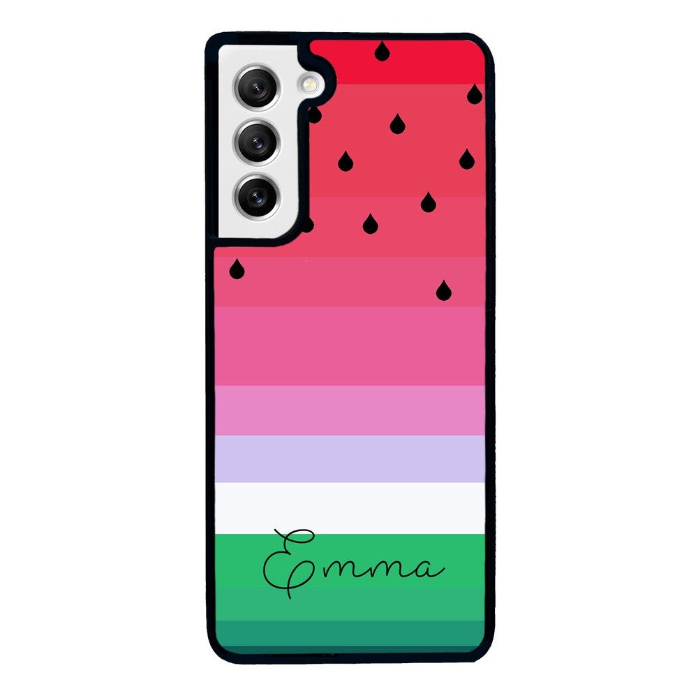 Watermelon Gradient Personalized | Samsung Phone Case