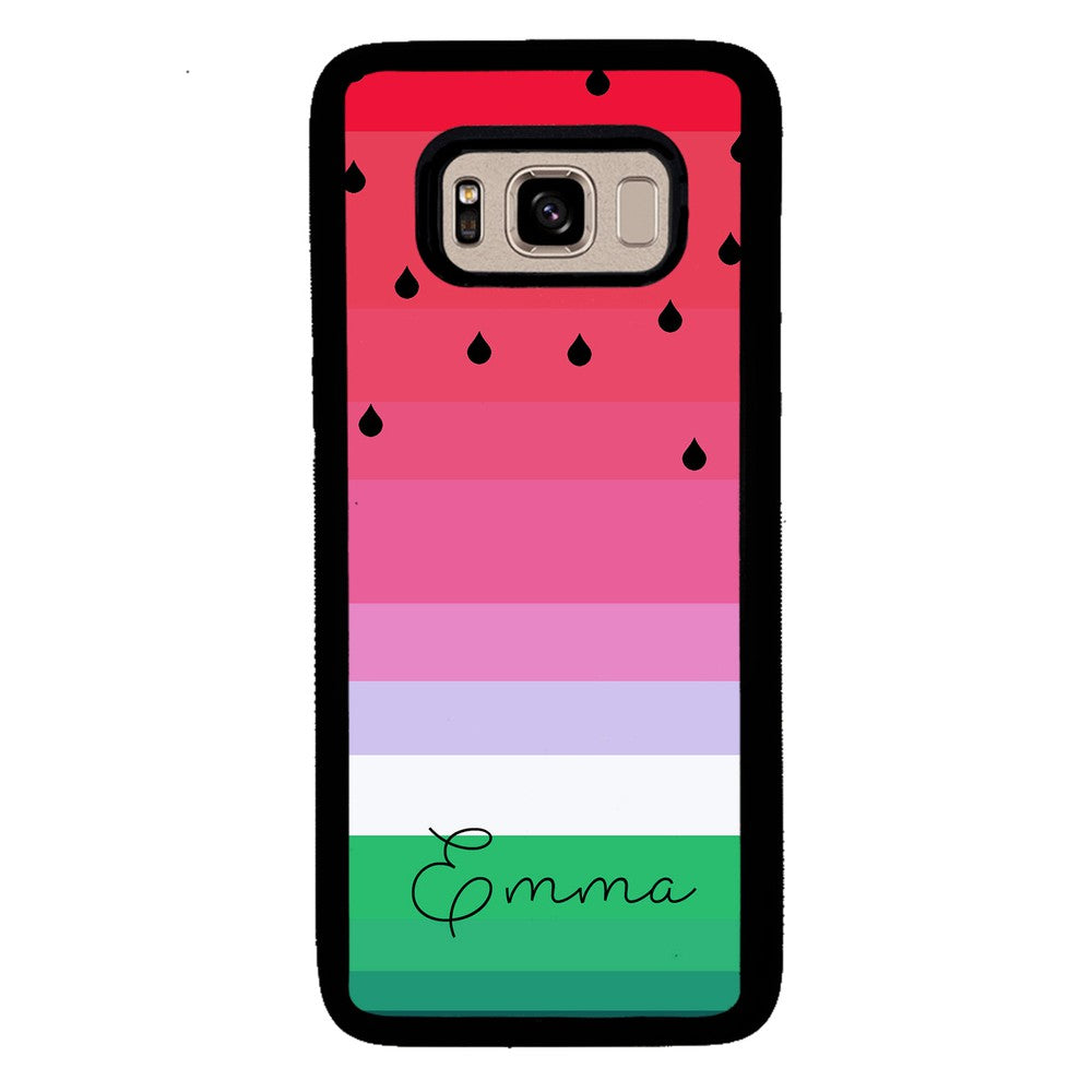 Watermelon Gradient Personalized | Samsung Phone Case