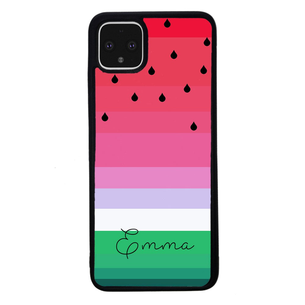 Watermelon Gradient Personalized | Google Phone Case