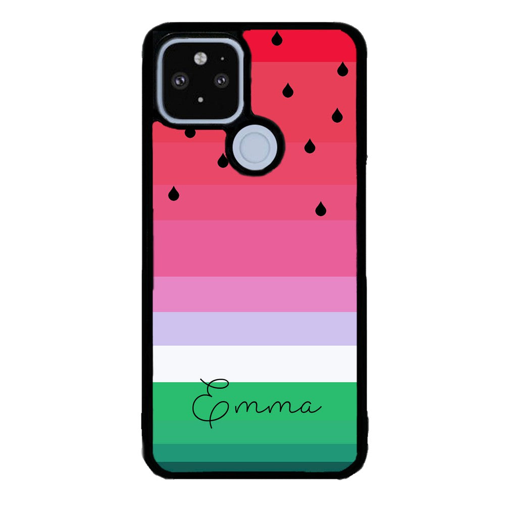 Watermelon Gradient Personalized | Google Phone Case