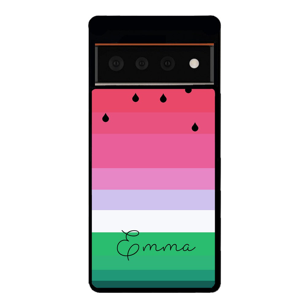 Watermelon Gradient Personalized | Google Phone Case