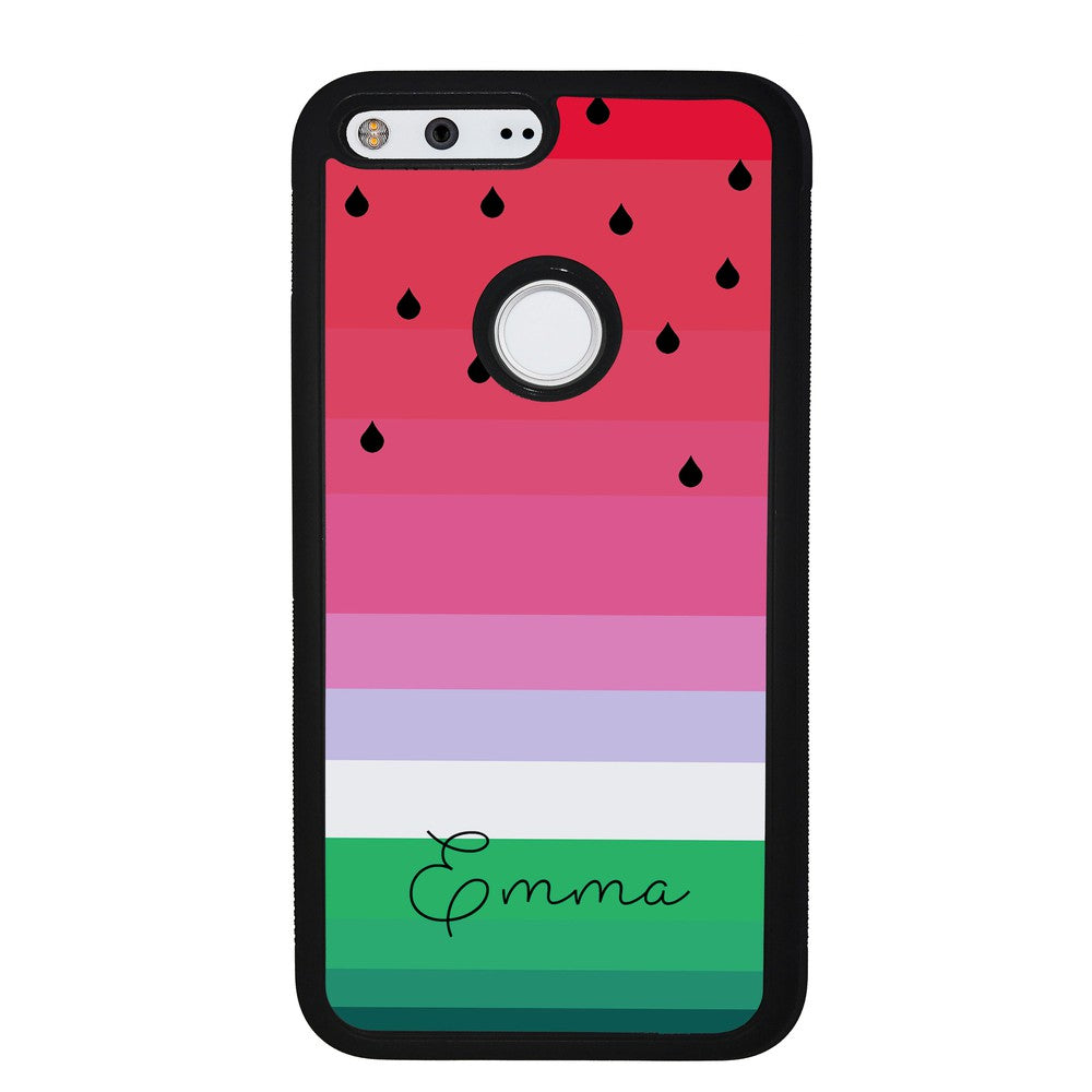 Watermelon Gradient Personalized | Google Phone Case