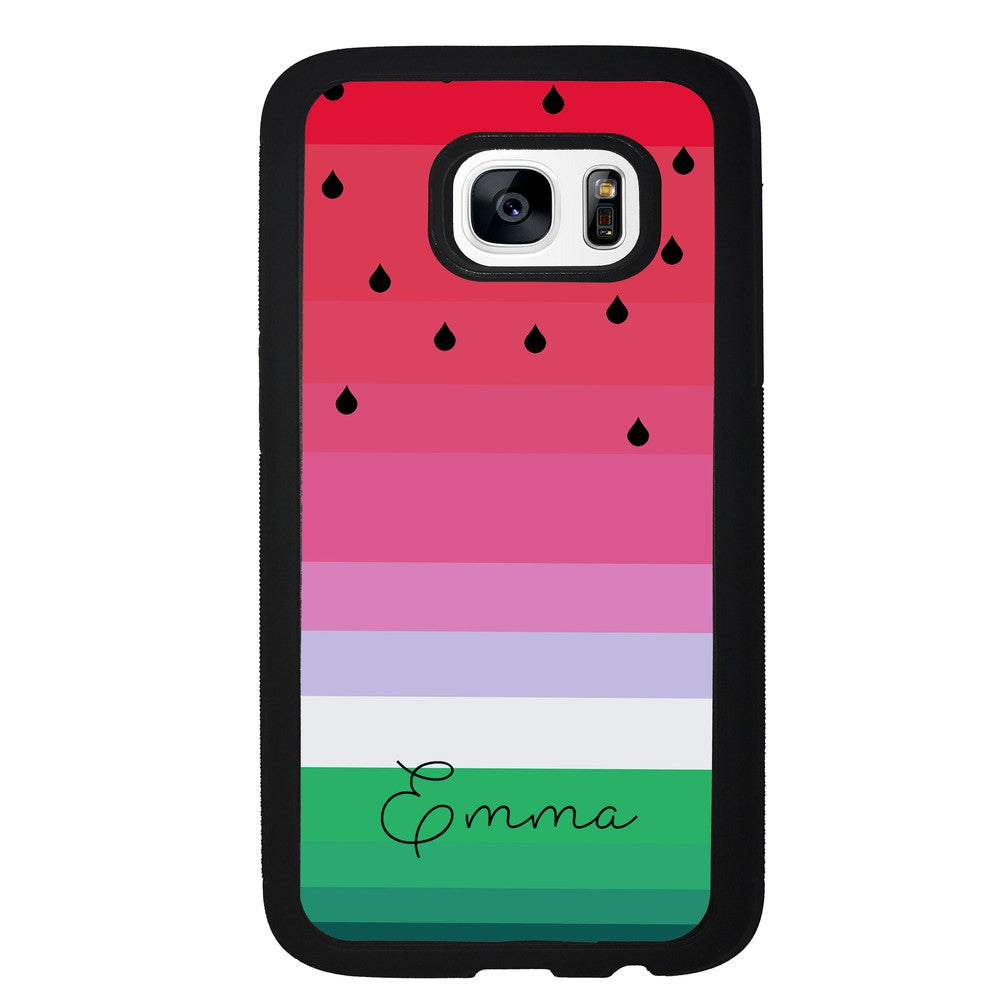 Watermelon Gradient Personalized | Samsung Phone Case