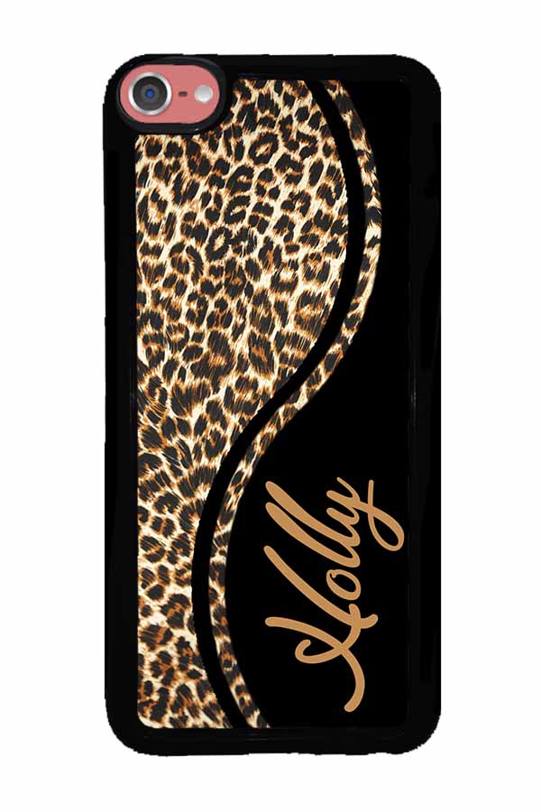 Leopard Curvy Personalized | Apple iPhone Case
