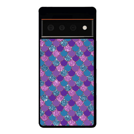 Purple Teal Gold Mermaid Scales | Google Phone Case