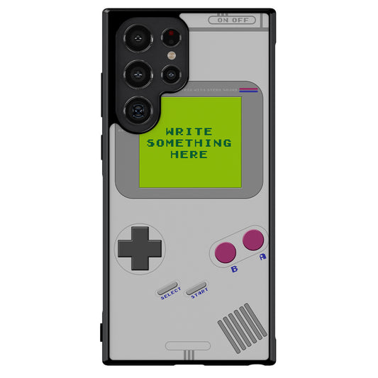 Retro Handheld Gaming Console Personalized Samsung Phone Case