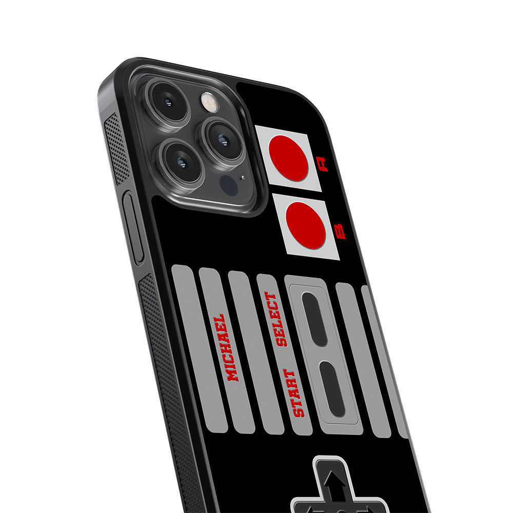 Retro Vintage Gaming Controller Personalized Apple iPhone Case