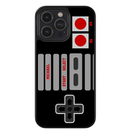 Retro Vintage Gaming Controller Personalized Apple iPhone Case