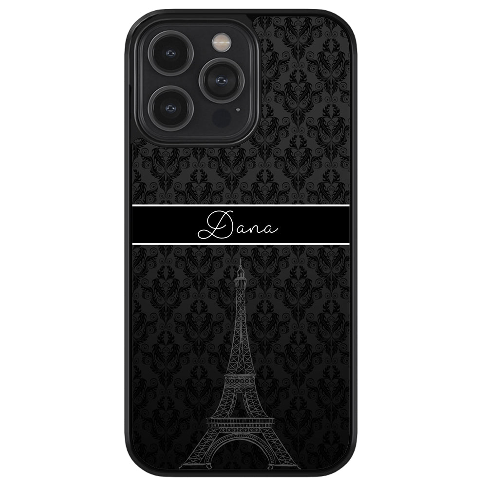 Paris Eiffel Tower Personalized | Apple iPhone Case