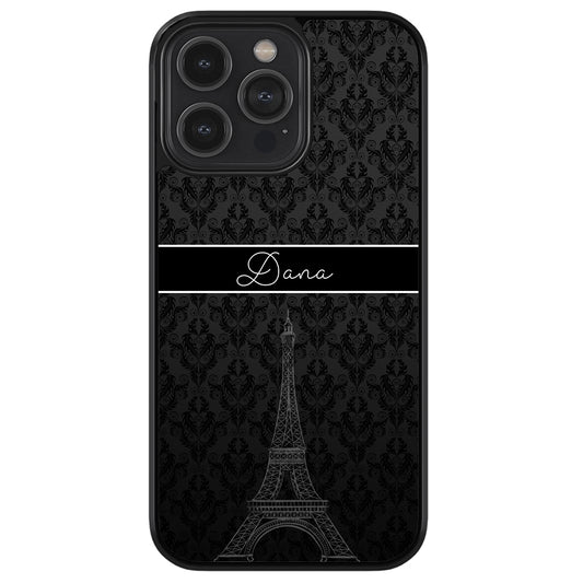 Paris Eiffel Tower Personalized Apple iPhone Case